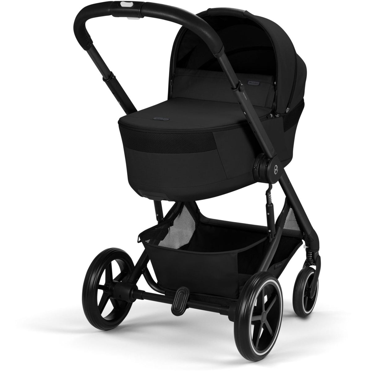 Cybex Moon Black Balios S Lux Blk Inklusiv Foldbar Cot