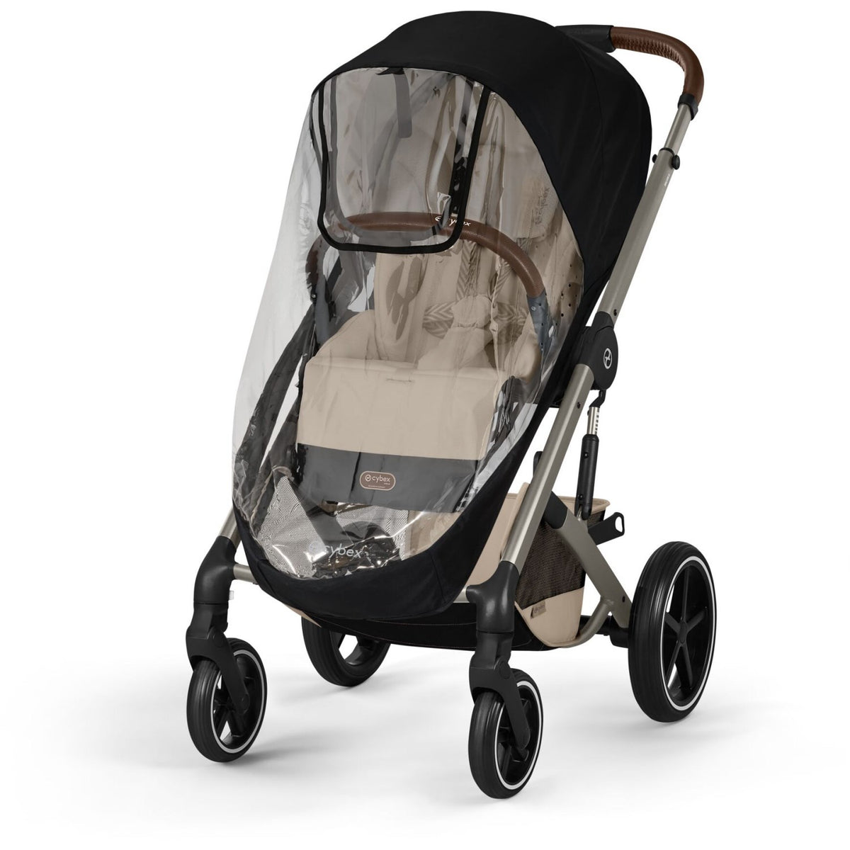 Cybex Almond Beige Balios S Lux Tpe Inklusiv Foldbar Cot