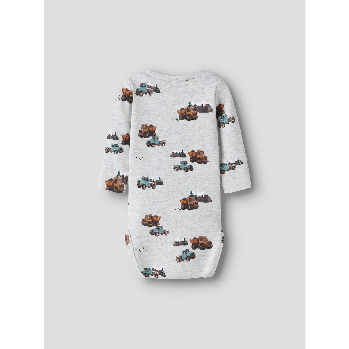 Name It Light Grey Melange Nbmozias Ls Slim Body Bf