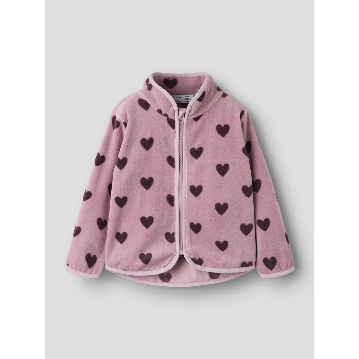 Name It Mauve Shadows Nmfolajas Nreg Fleece Jakke