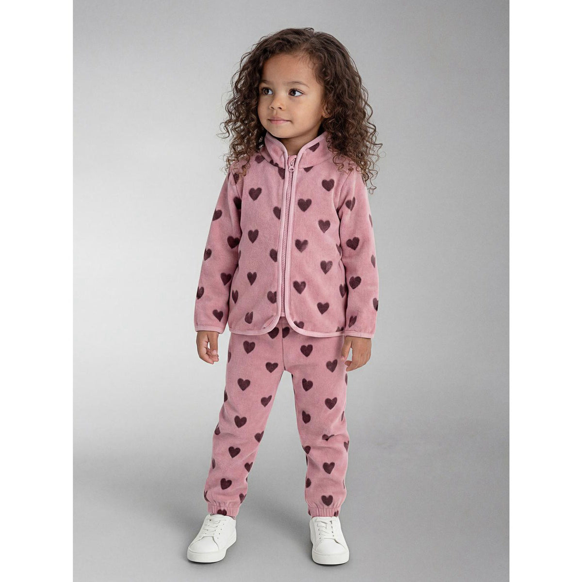 Name It Mauve Shadows Nmfolajas Nreg Fleece Jakke