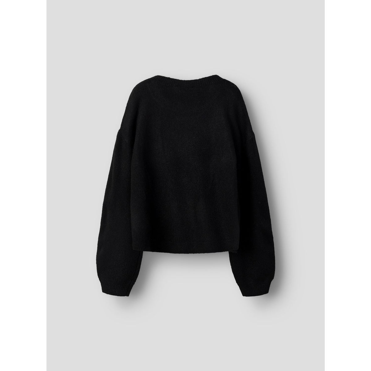 Name It Black Hearts In Birch Nkfogusse Ls Strikk