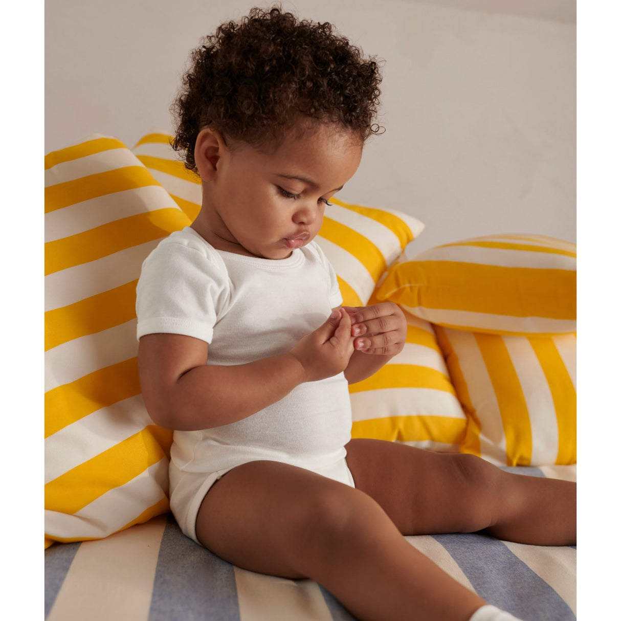 Petit Bateau White 2-pakning Body