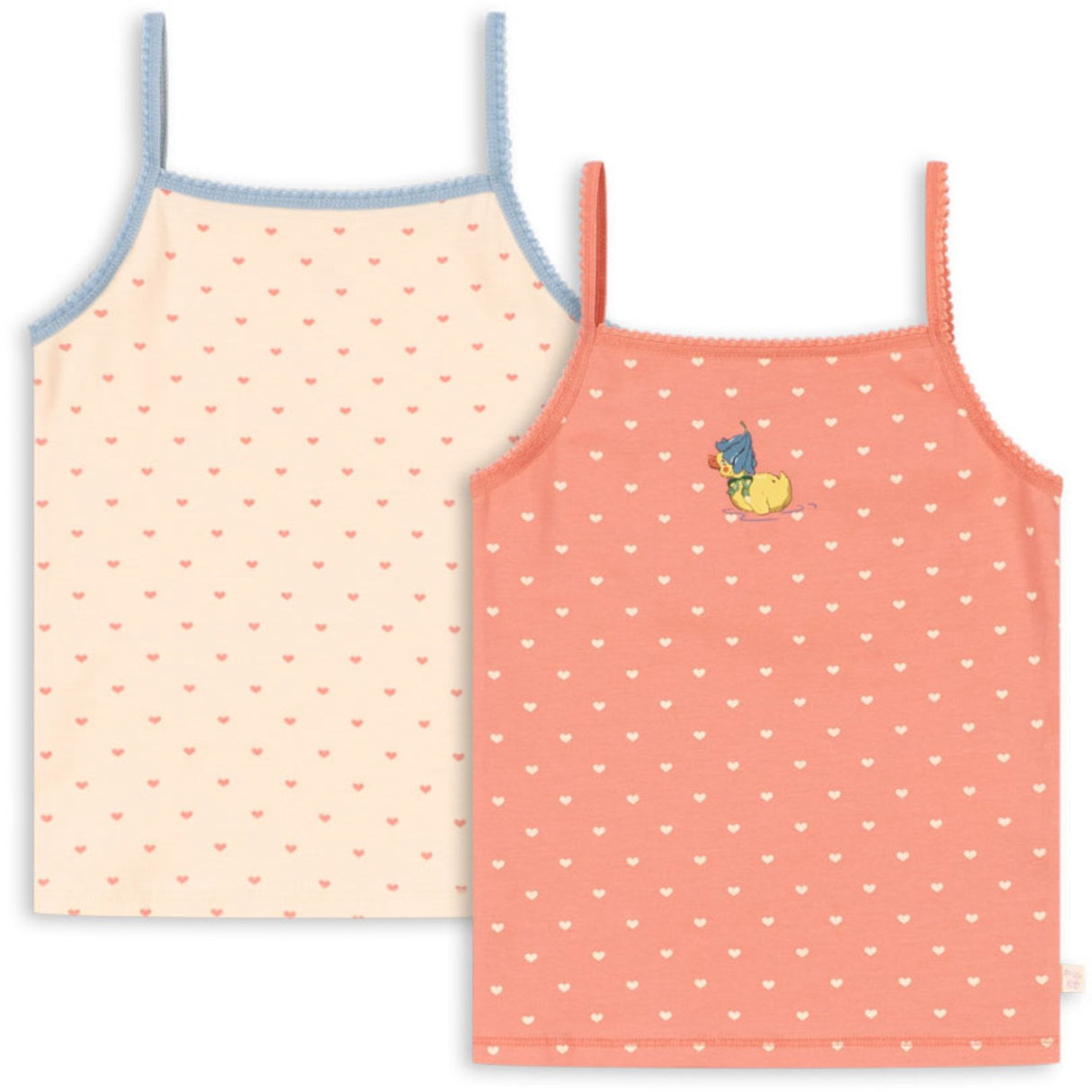 Konges Sløjd Coeur Lantana/Teddy Coeur Basic 2 Pakke Stropp Topp Gots