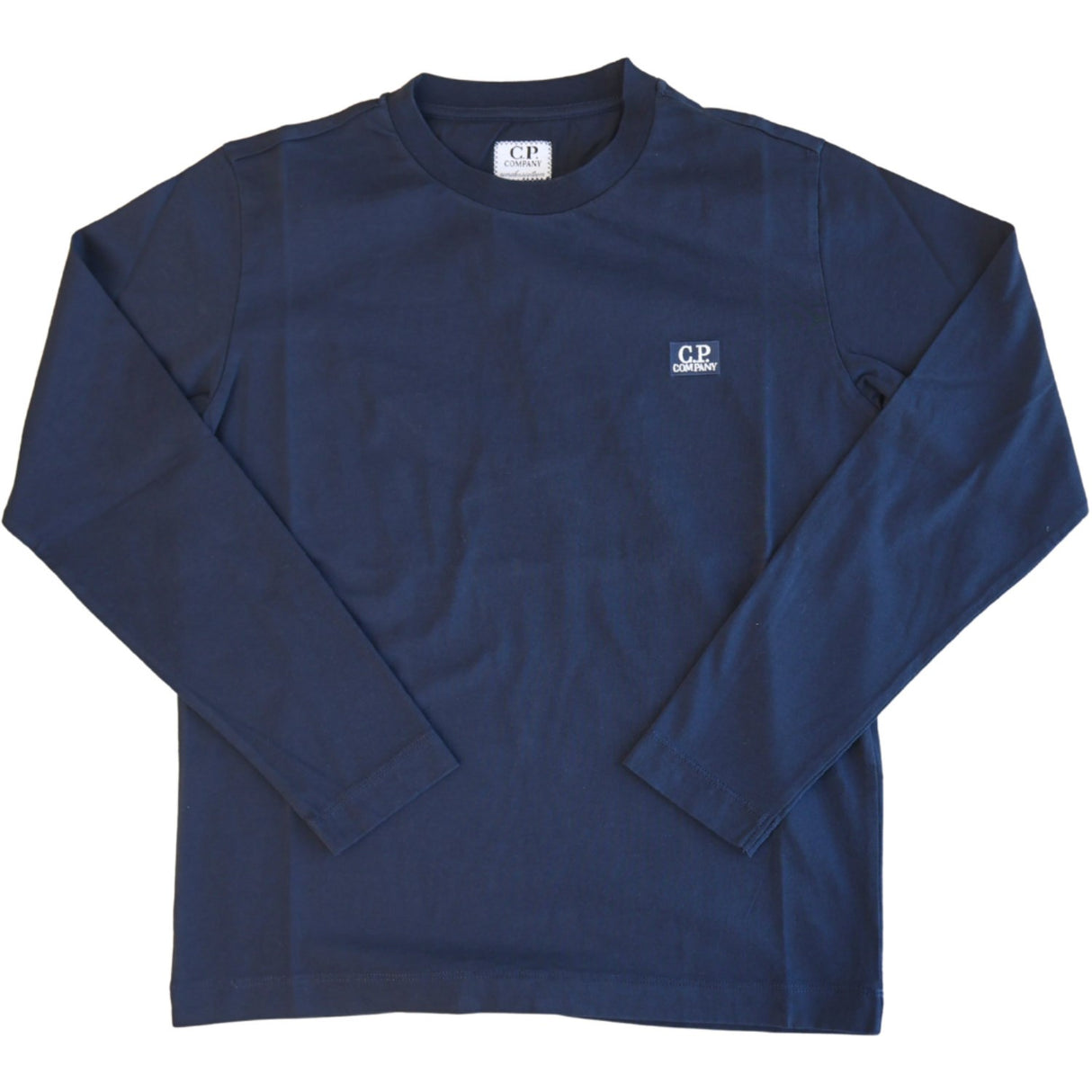 C.P. Company Total Eclipse Blue Long Ermer T-Shirt
