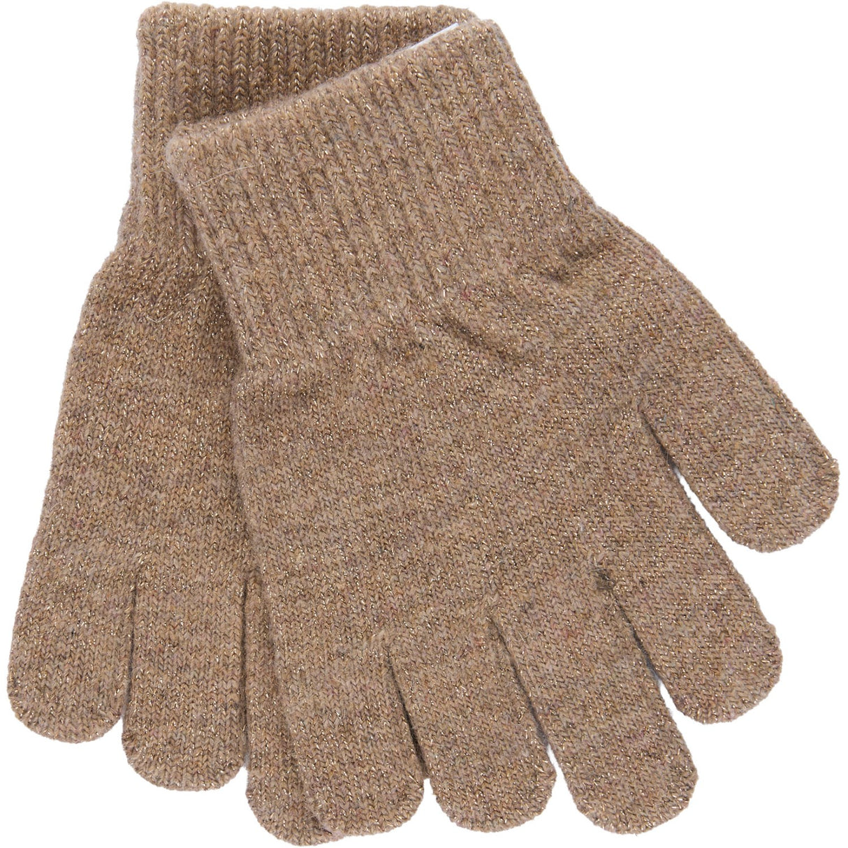 Mikk-Line Rose Melange-Melange Denver-Dark Gray Melange Magic Hansker 3-Pakning Med Lurex