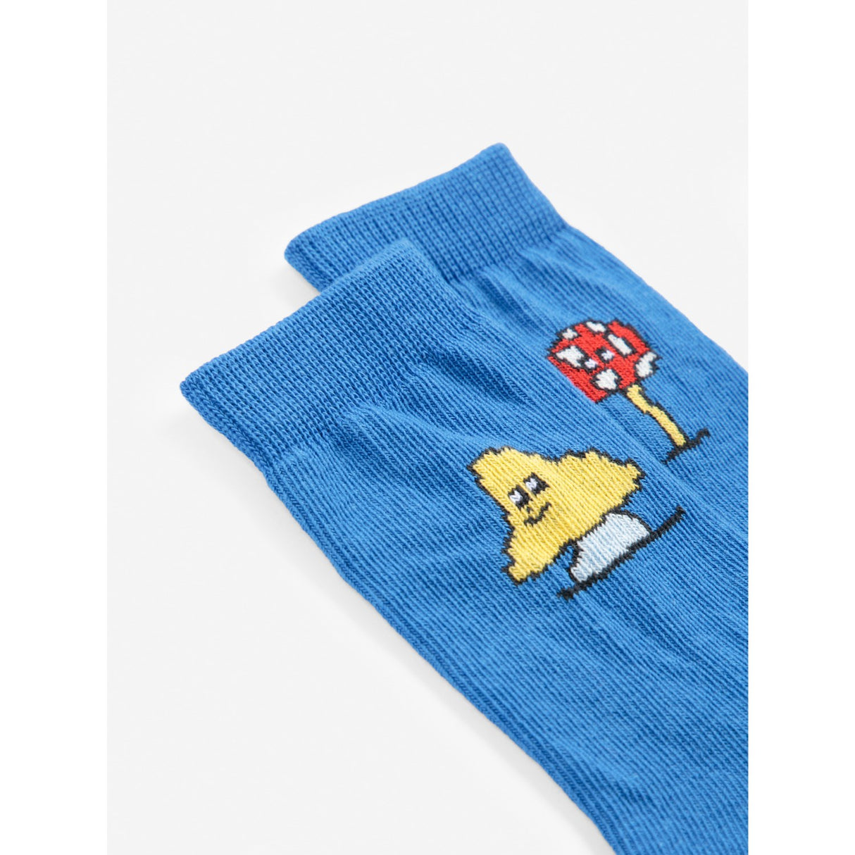 Bobo Choses Blue Mush Monster Long Strømper