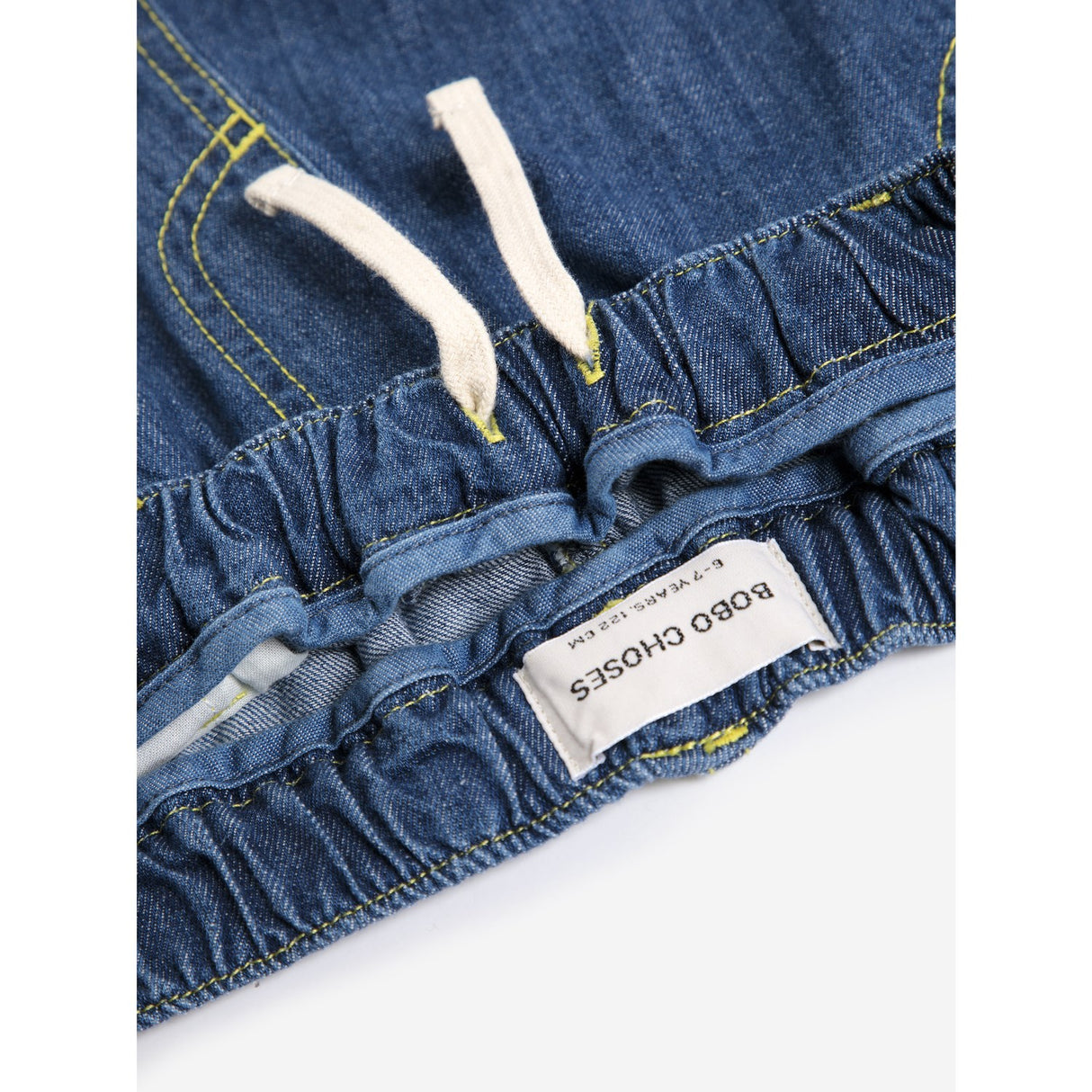 Bobo Choses Midnight Blue Taxi Saurus Tag Denim Bukser
