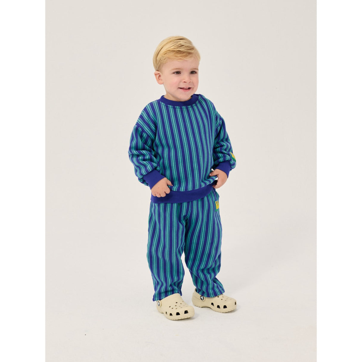 Bobo Choses Blue Booo Bo Choses Tag Stripes Jogging Bukser