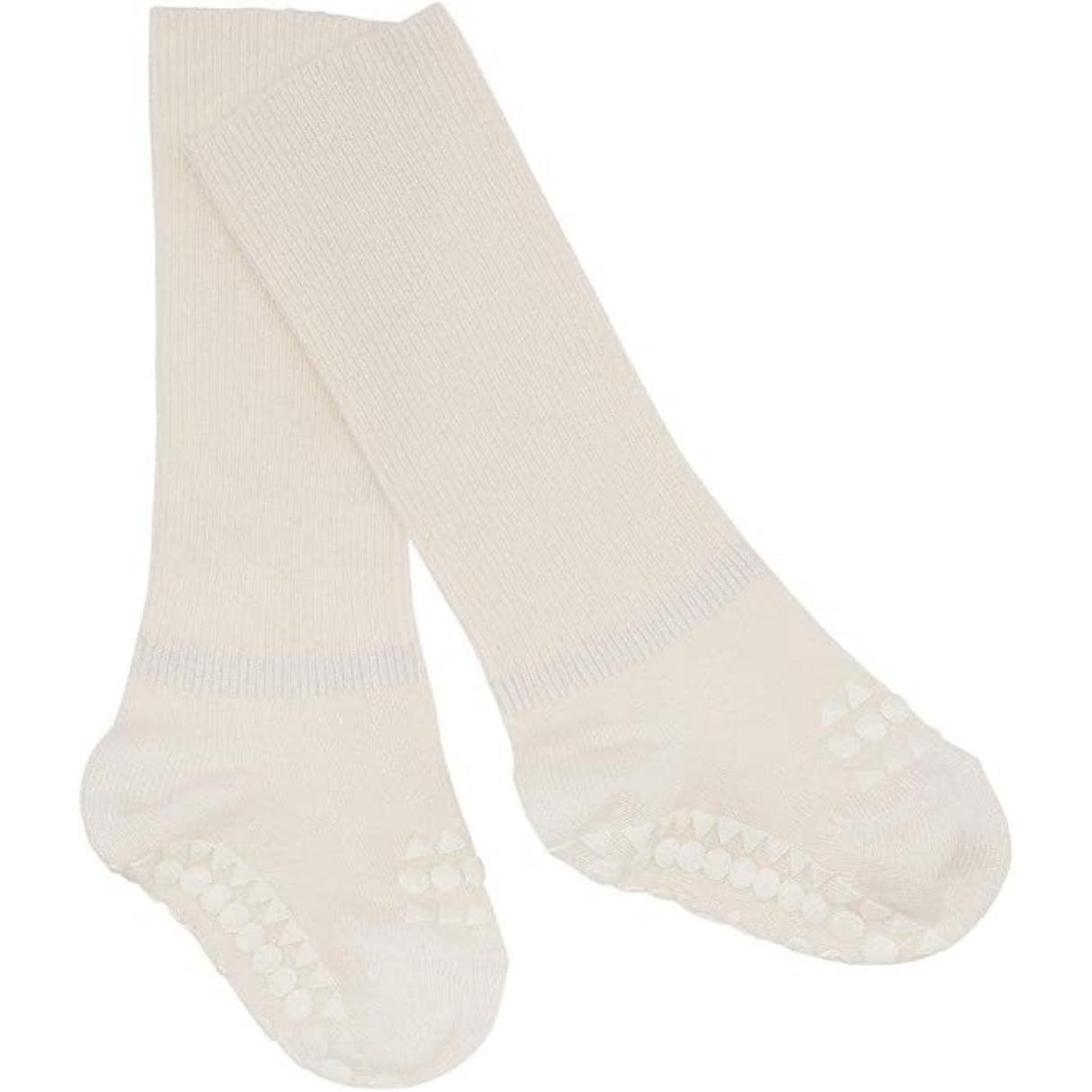 GObabyGO Bamboo Sokker Antislip Offwhite