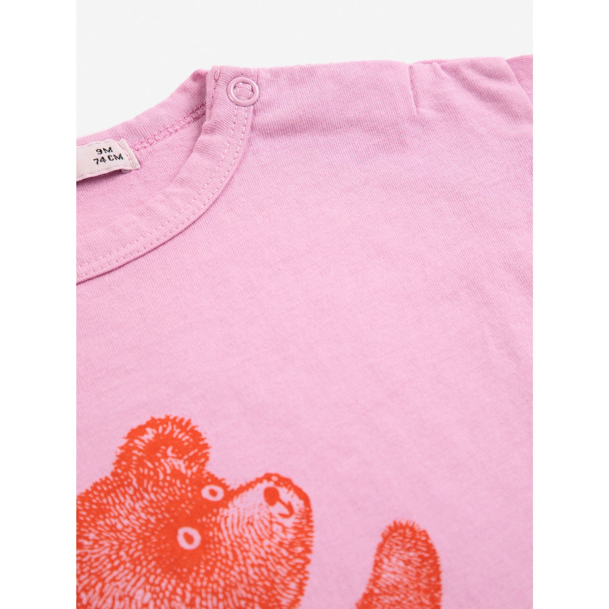 Bobo Choses Pink Softpaw Monster T-Shirt