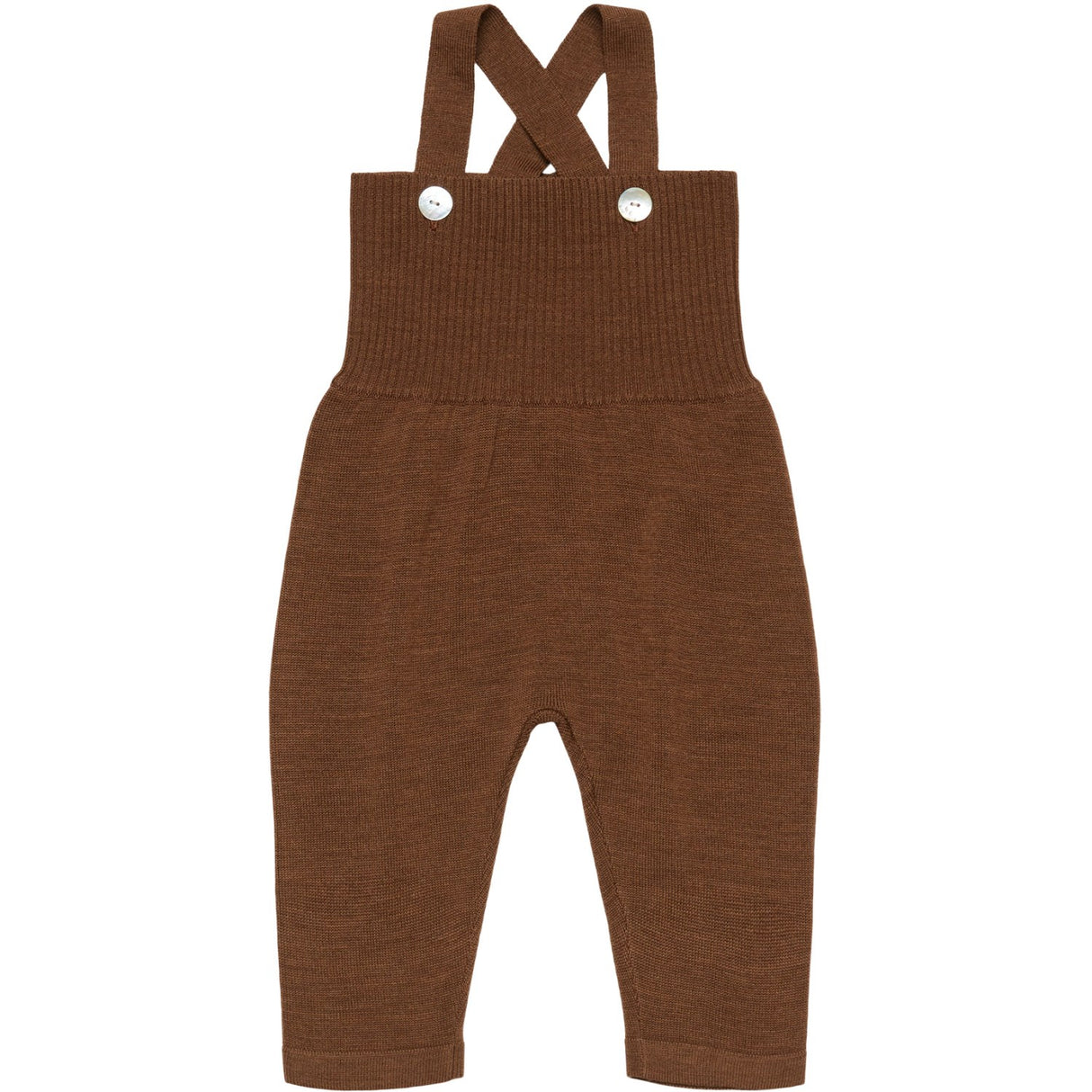FUB Hazel Melange Baby Højt Waist Overalls