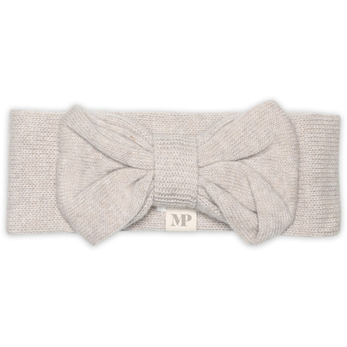 Mp Danmark Beige Melange Helsinki Pannebånd Bue