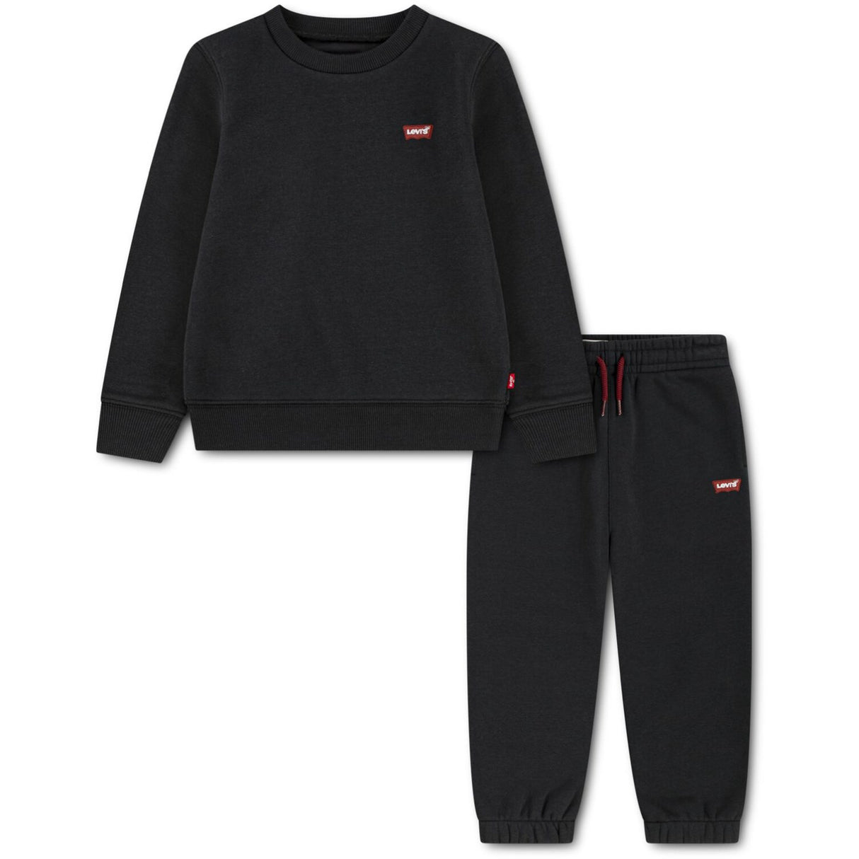 Levi's Jet Black Hettegenser & Jogger Sett