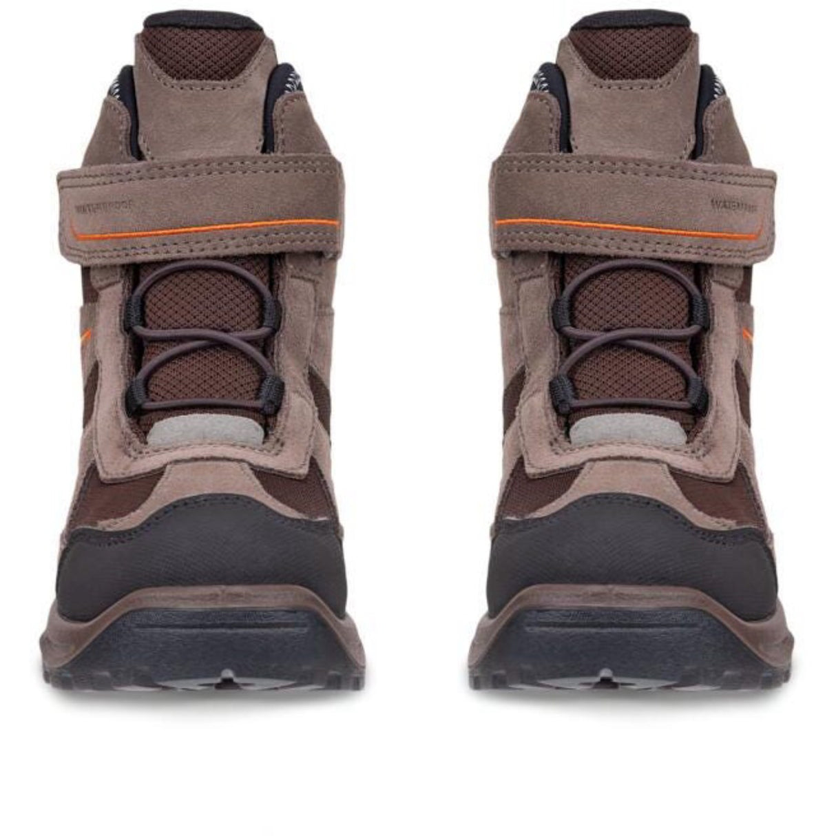 Ecco Black/Marron/Mocha Snow Mountain K 1S Lace