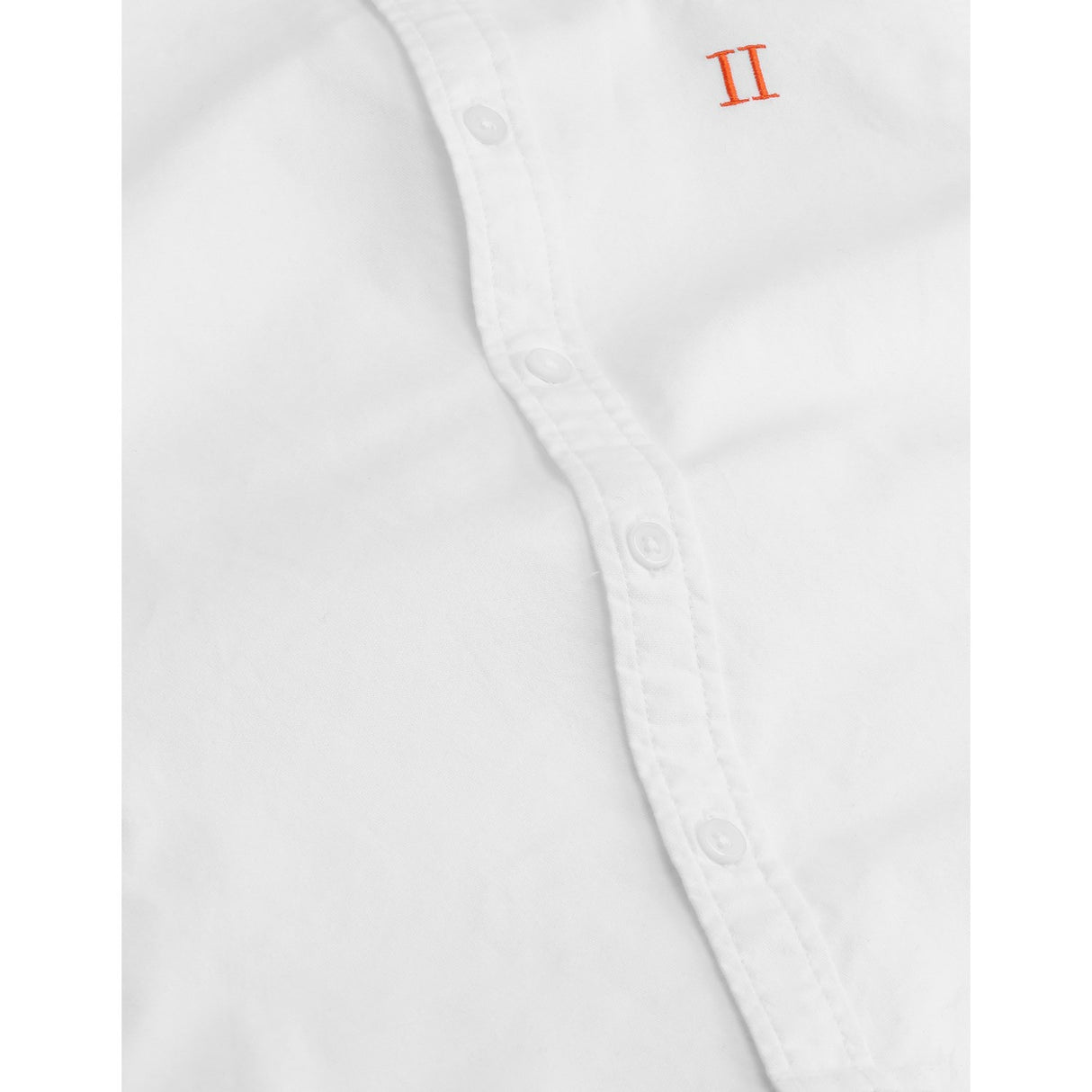 Les Deux Kids White Core Contrast Oxford Skjorte Kids