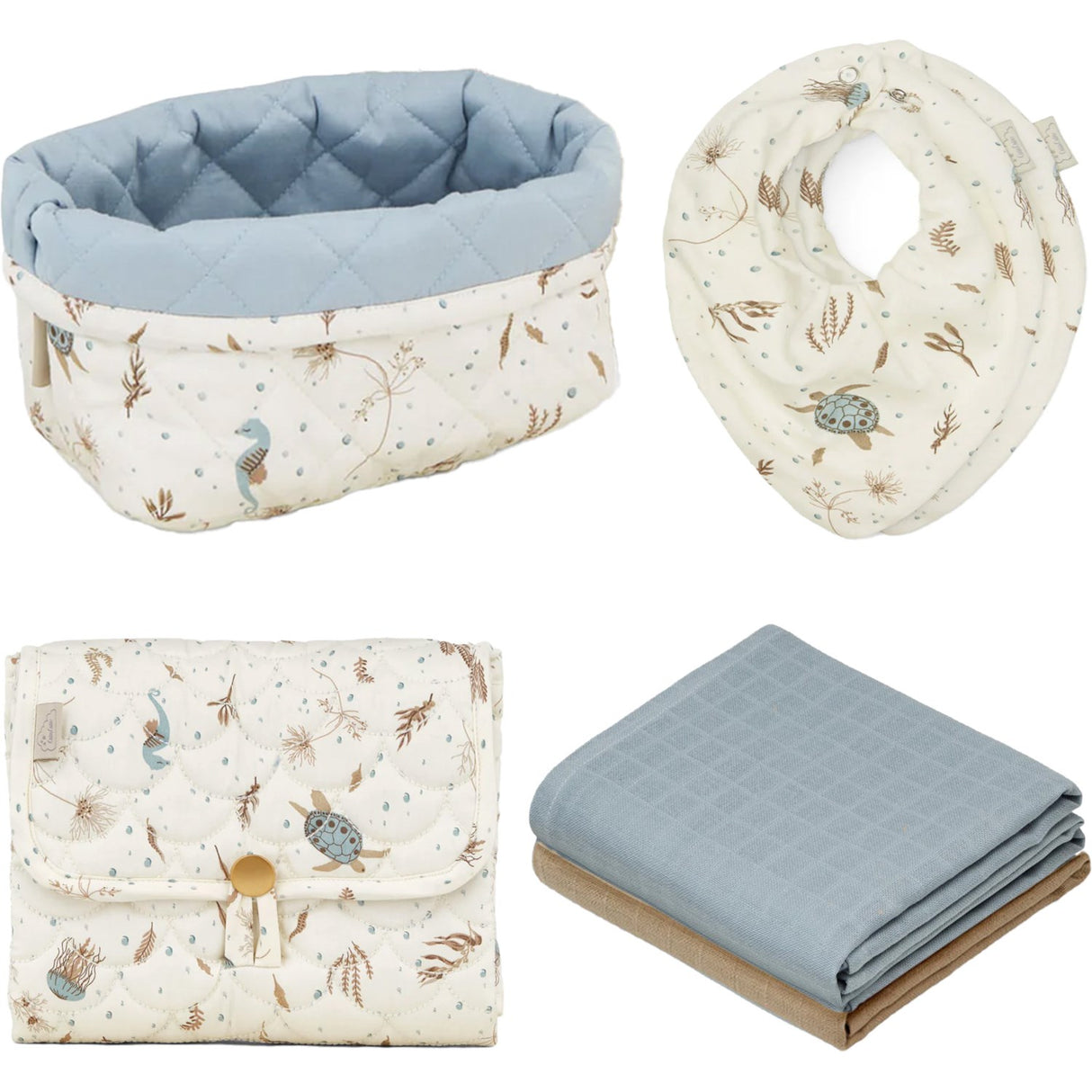 Cam Cam Copenhagen Sea Garden Baby Care Gave Sett