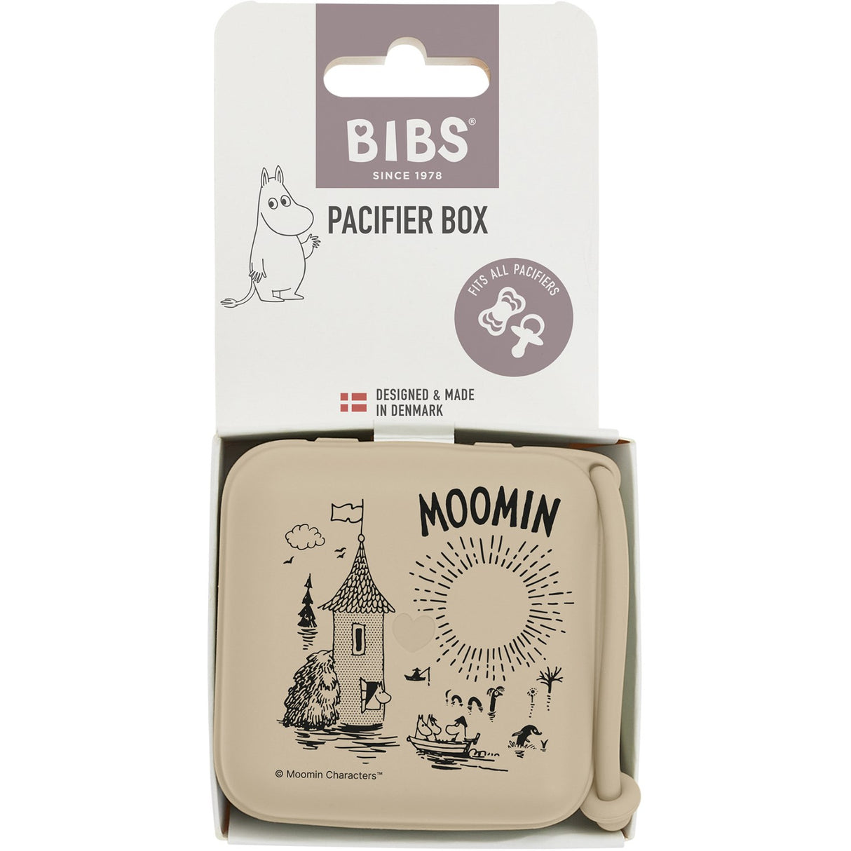Bibs Vanilla X Moomins Smokk Box