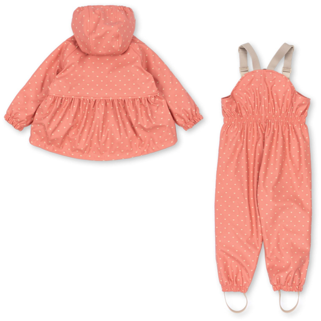 Konges Sløjd Coeur Feathers Rainy Palme Duckling Sett Girl
