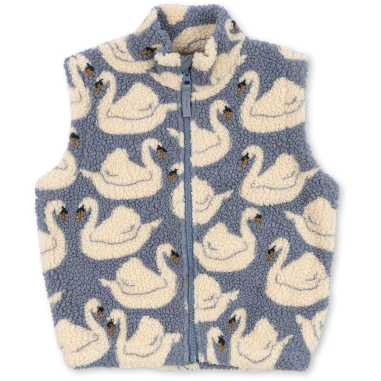 Konges Sløjd Swan Jody Teddybjørn Vest Grs