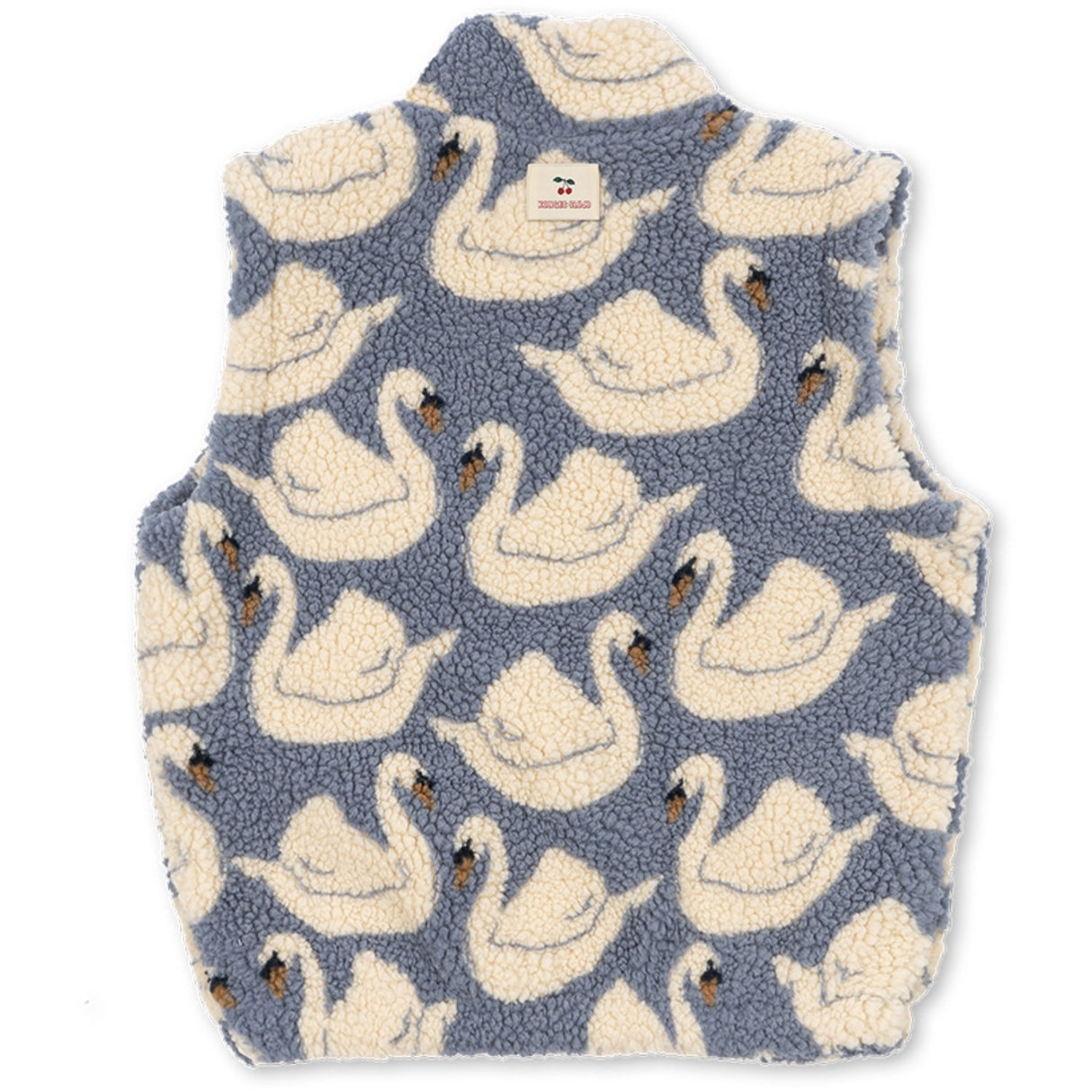 Konges Sløjd Swan Jody Teddybjørn Vest Grs
