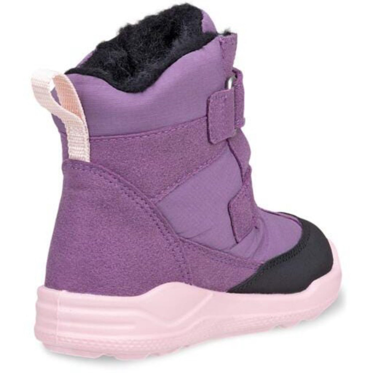 Ecco Black/Grape/Grape/Pale Lilac Urban Mini 2Xvelcro Støvler