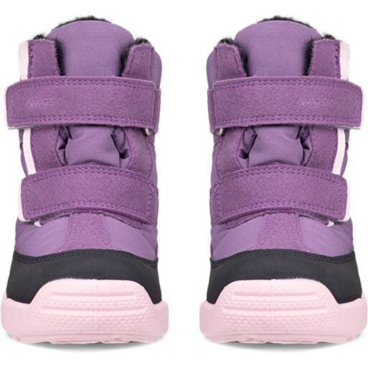 Ecco Black/Grape/Grape/Pale Lilac Urban Mini 2Xvelcro Støvler