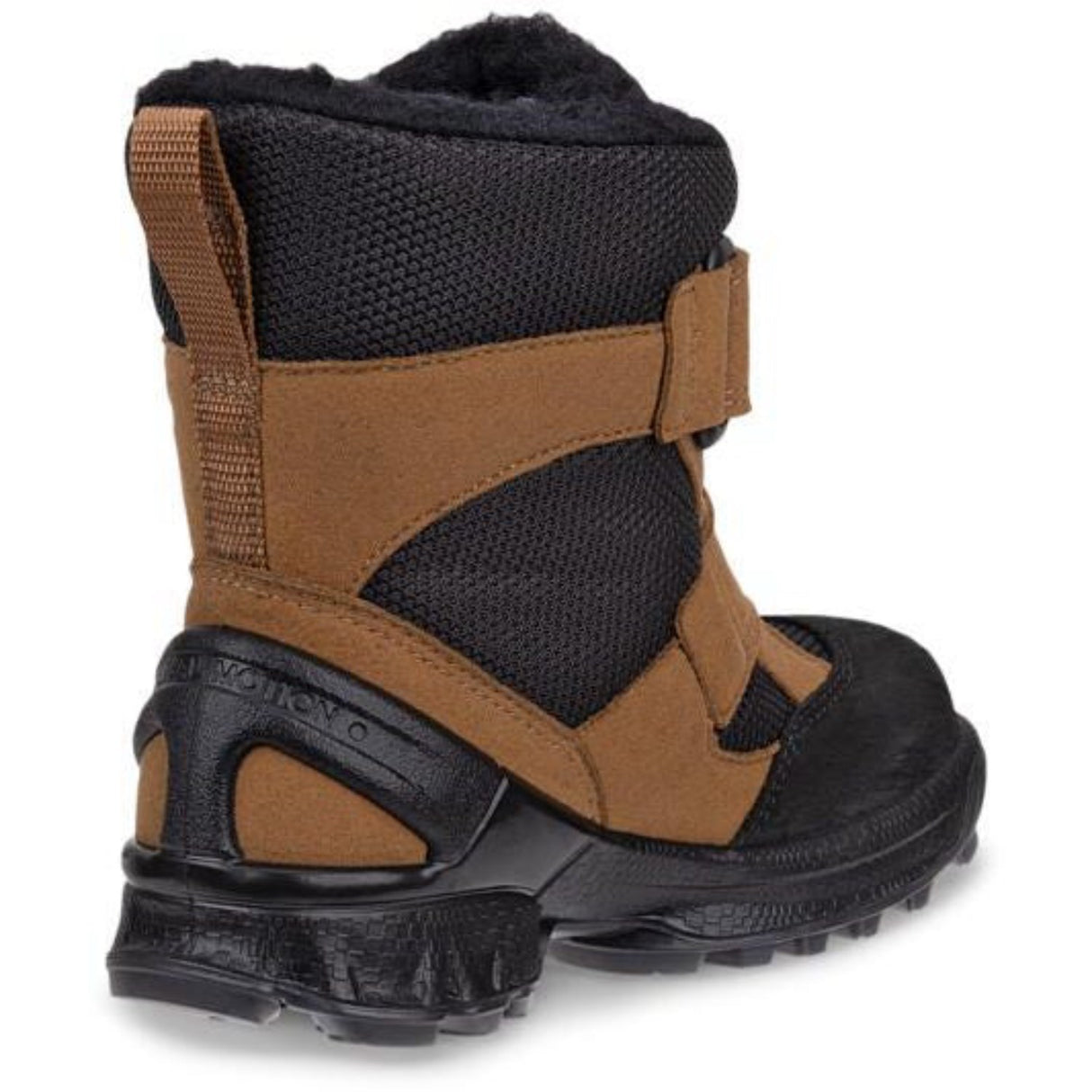 Ecco Black/Camel/Black Biom Hike I Højt Støvler 2X