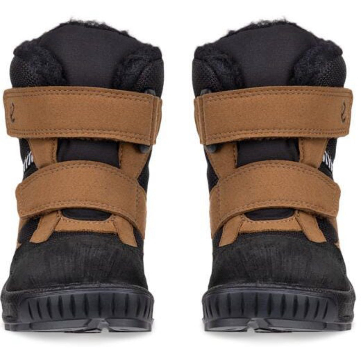 Ecco Black/Camel/Black Biom Hike I Højt Støvler 2X
