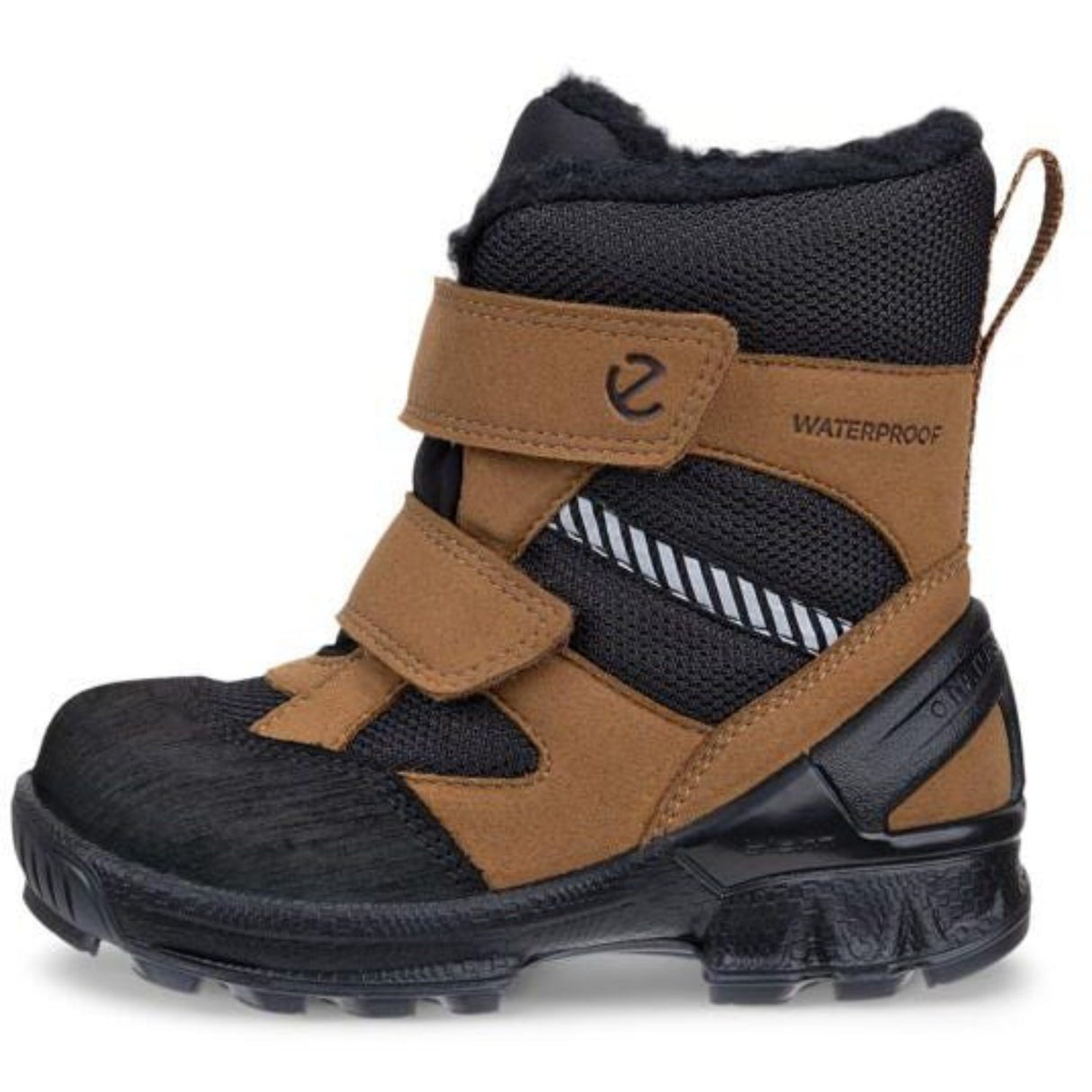 Ecco Black/Camel/Black Biom Hike I Højt Støvler 2X