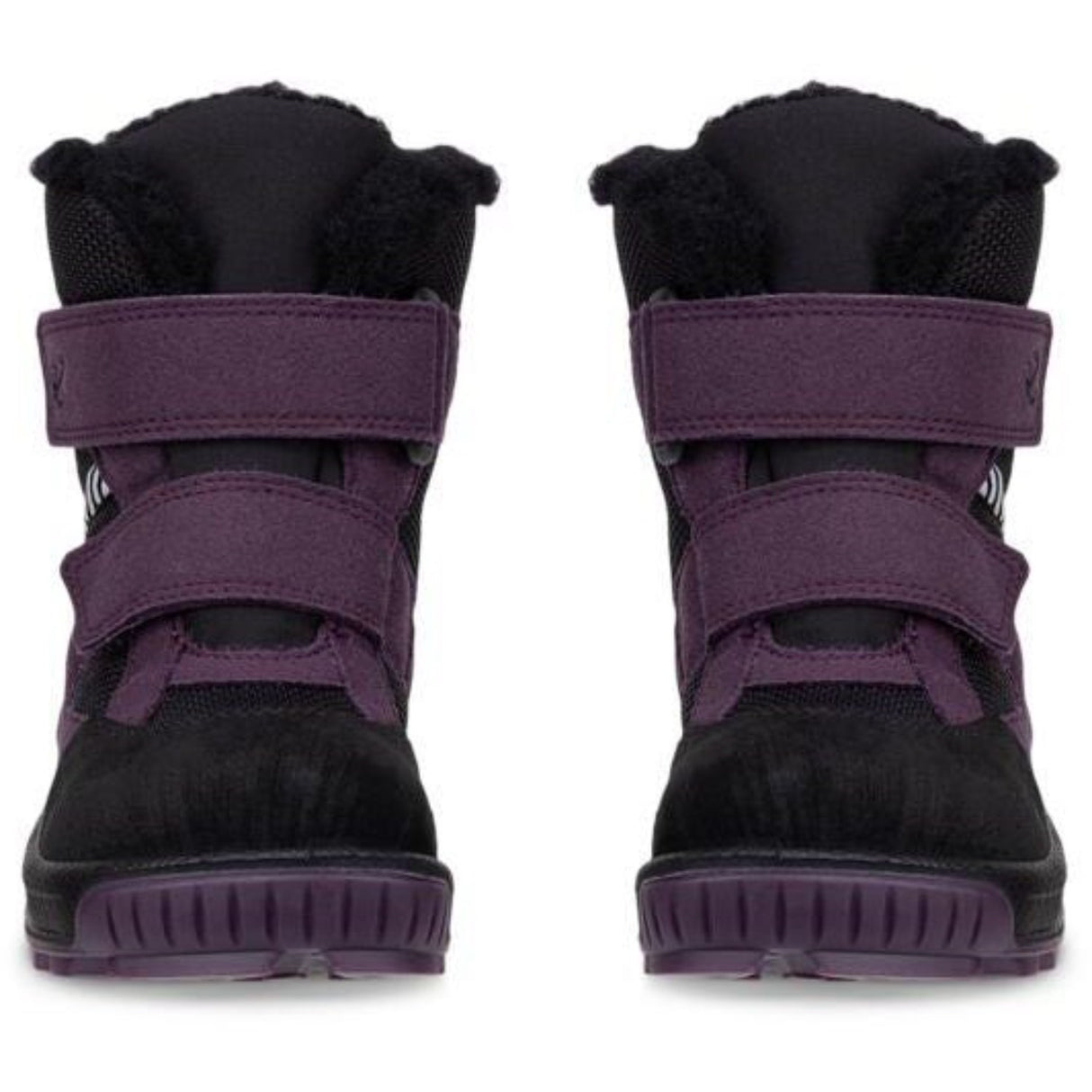 Ecco Black/Mauve/Black Biom Hike I Højt Støvler 2X