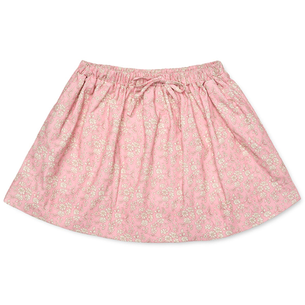 Lalaby Pink Flower Cord Dagmar Skjørt