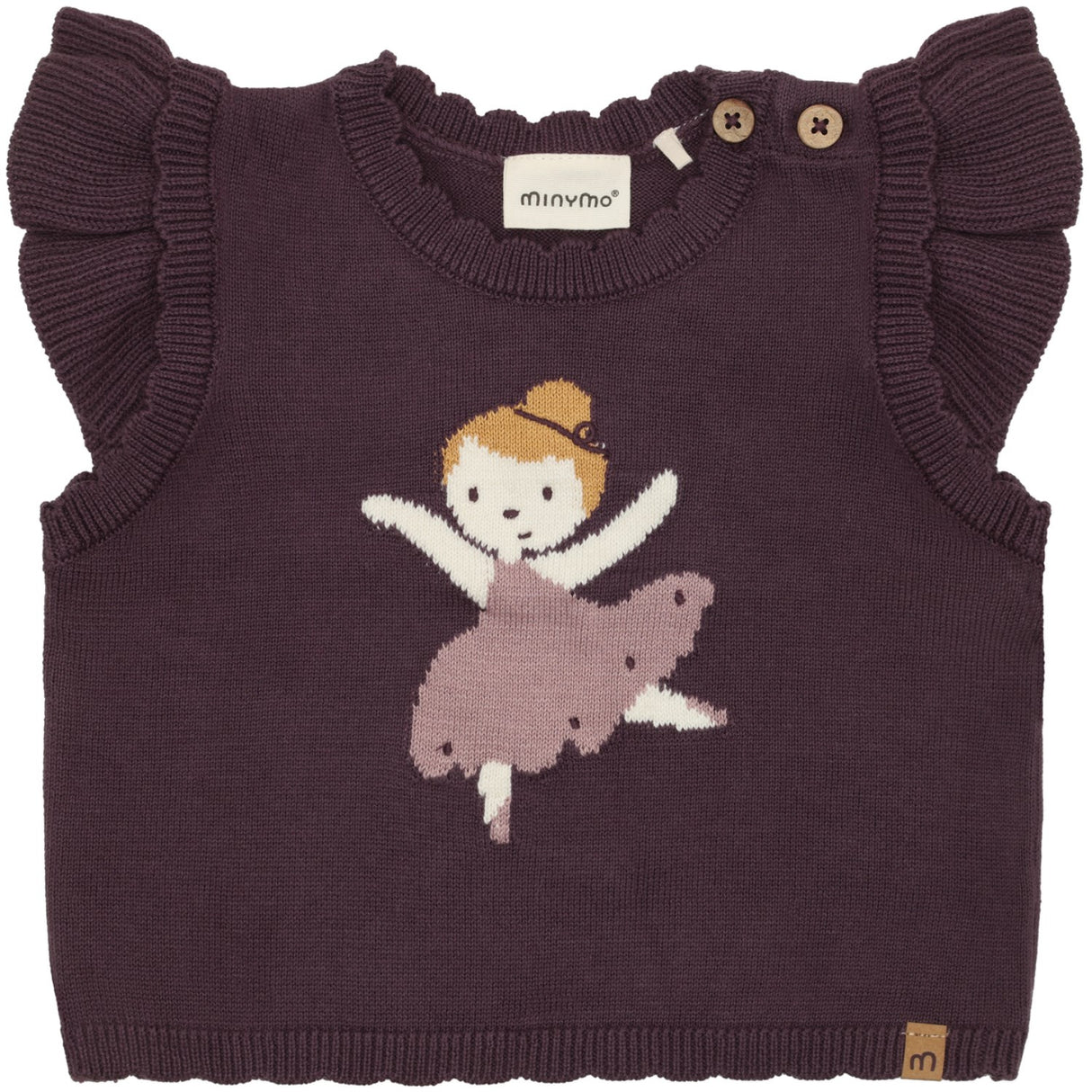 Minymo Huckleberry Vest Strikk