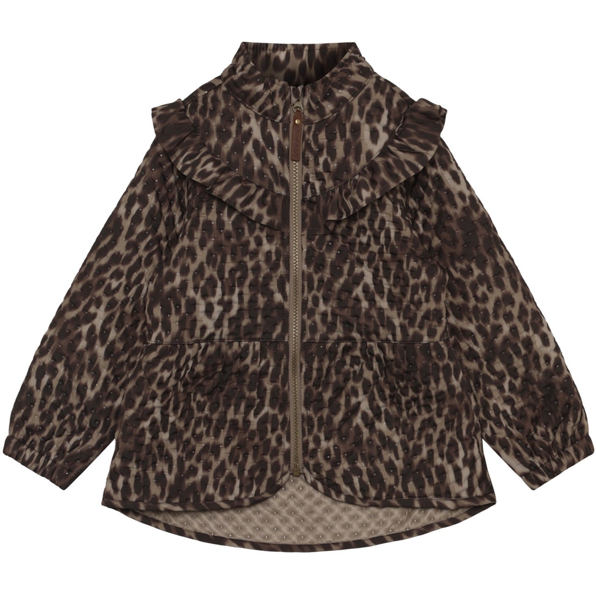 En Fant Pine Bark Termisk Sett M/ Frills, Aop
