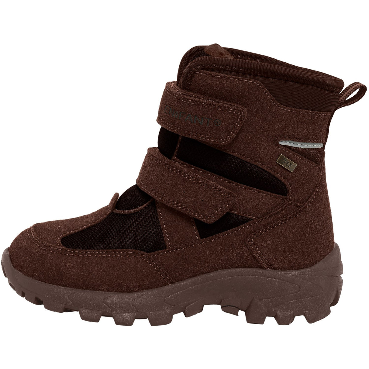 En Fant Chocolate Brown Støvler Borrelås Tex