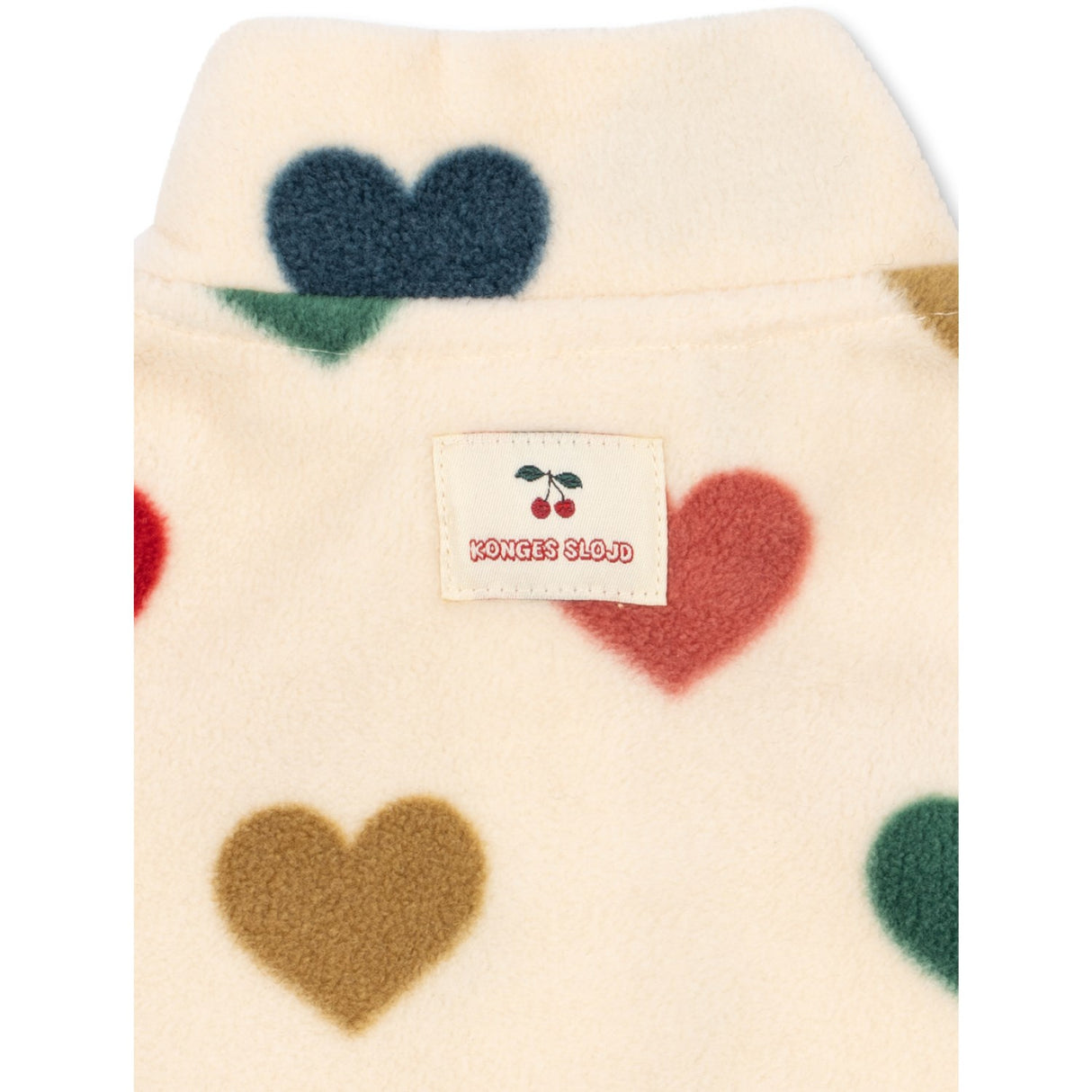 Konges Sløjd Bon Coeur Coloré Tavi Fleece Collegegenser Grs