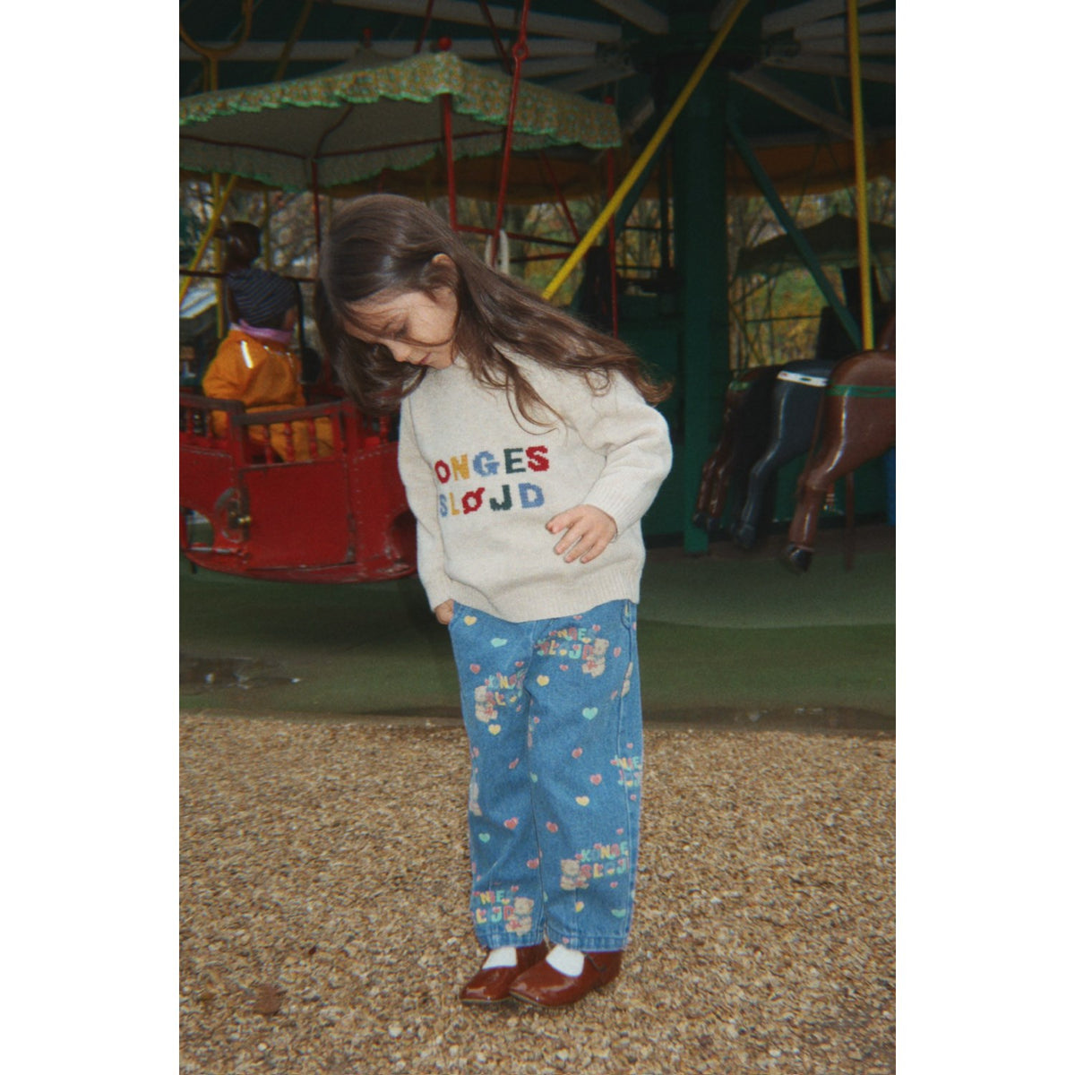 Konges Sløjd Off White Billi Strikk Sweater