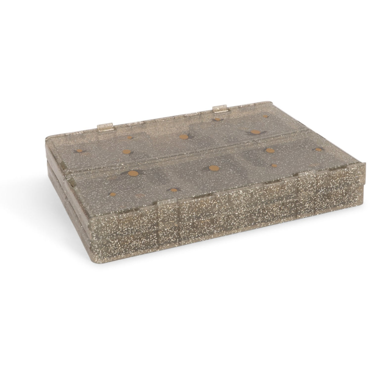 Konges Sløjd Sparkling Blue 2 Pakke Glitter Oppbevaring Box