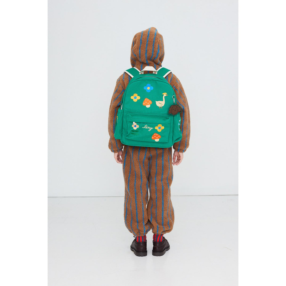 TinyCottons Dark Emerald Winter Pond Rygsekk