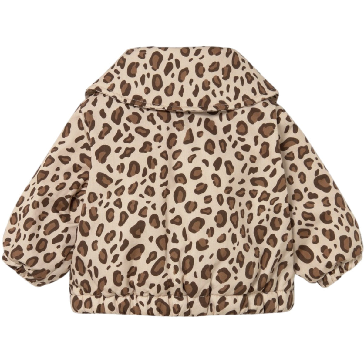 TinyCottons Dark Vanilla Animal Print Baby Vattert Jakke
