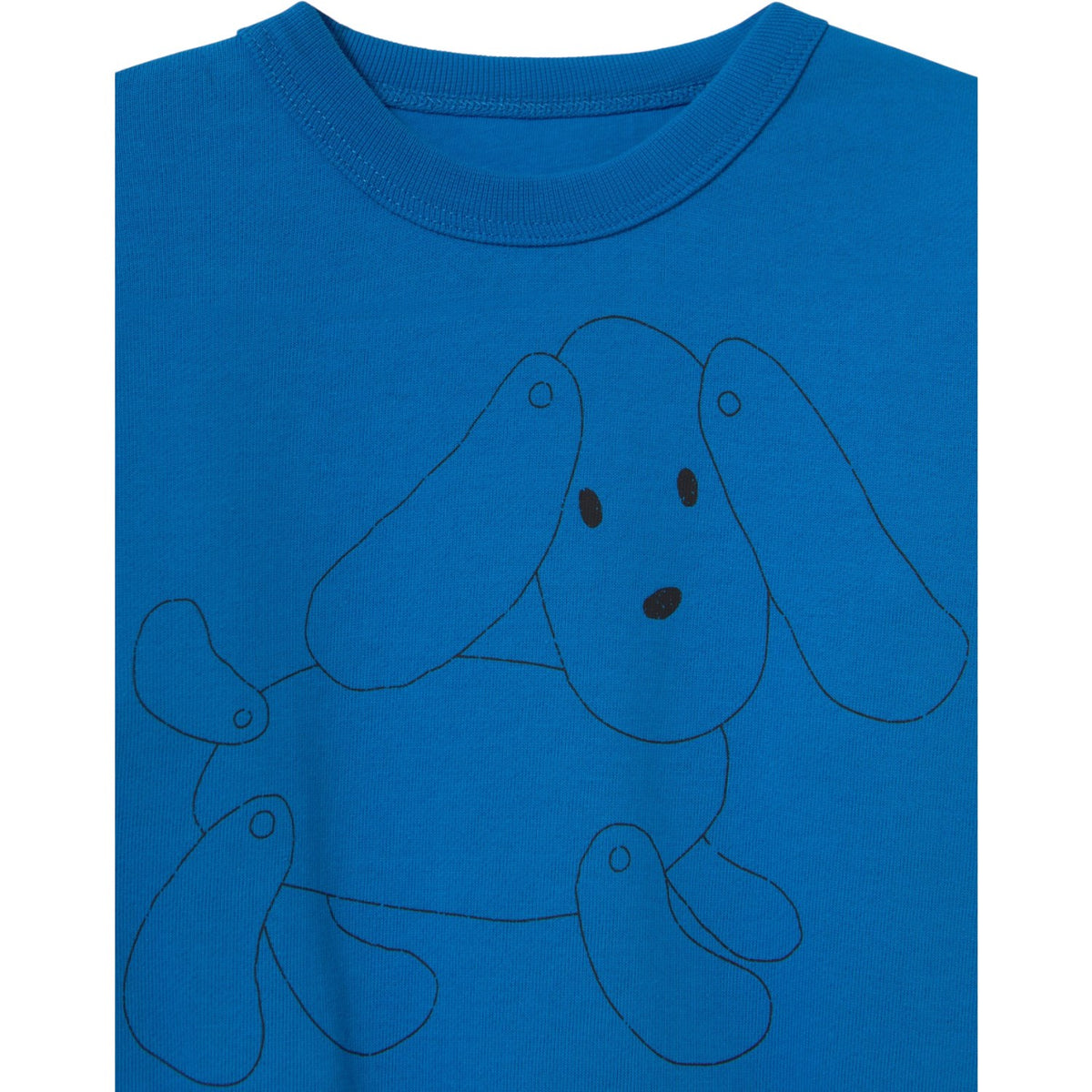 TinyCottons Blue Dog Graphic Collegegenser