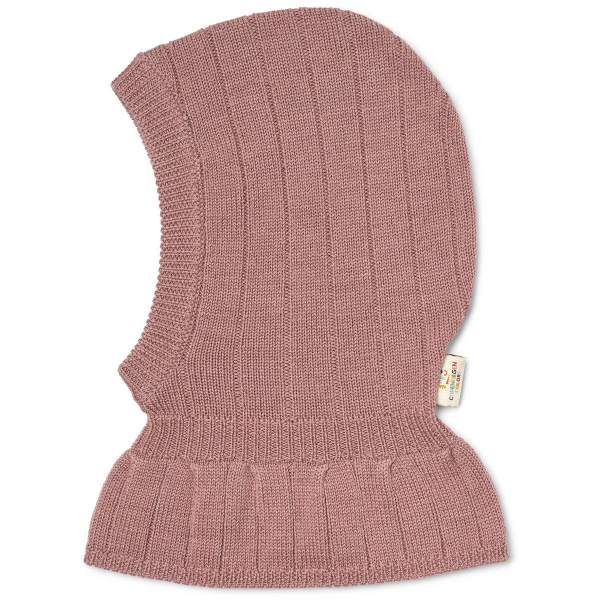 COPENHAGEN COLORS Winter Rose Merino Rib Strikket Elefantlue