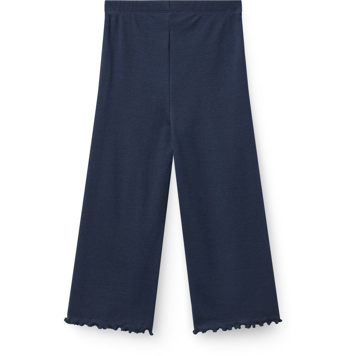 COPENHAGEN COLORS Navy Modal Rib Wide Bukser