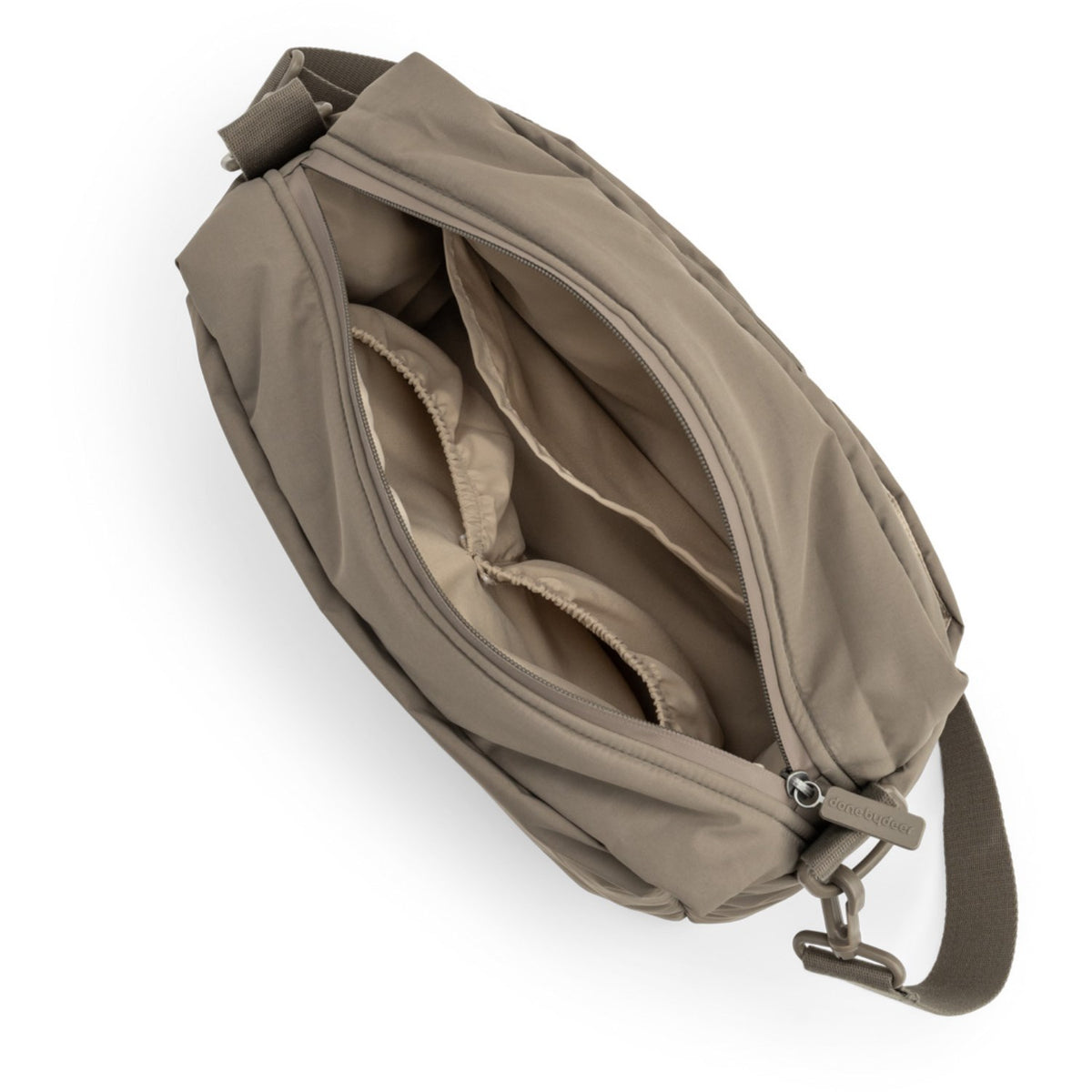DonebyDeer Taupe Vattert Stroller Veske