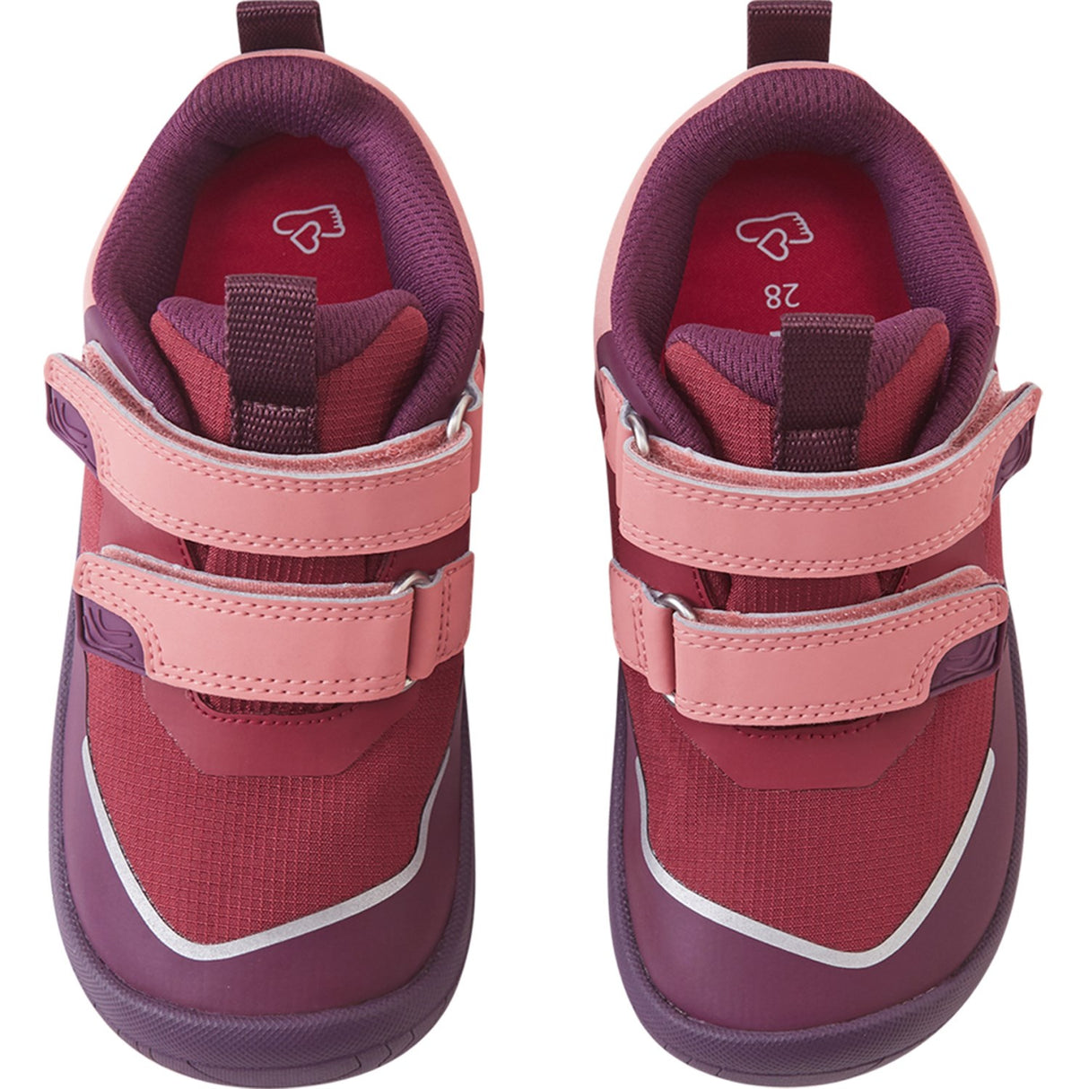 Reima Maroon-Red Viikari Shoes