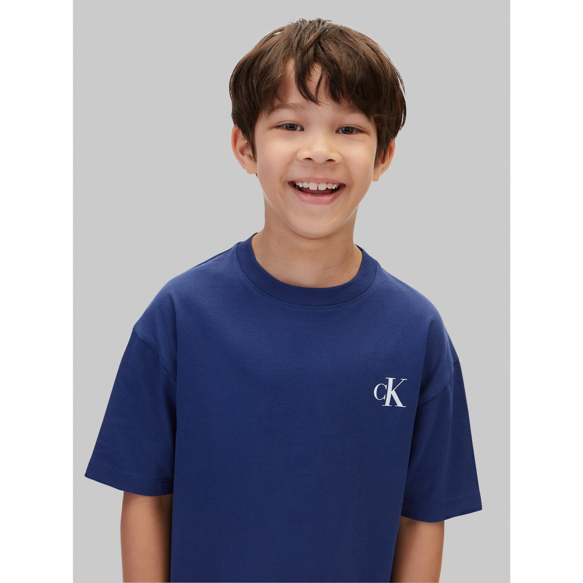 Calvin Klein Gryhtr / Estateblue-Blue 2-Pakning Monogram T-Shirt Ss