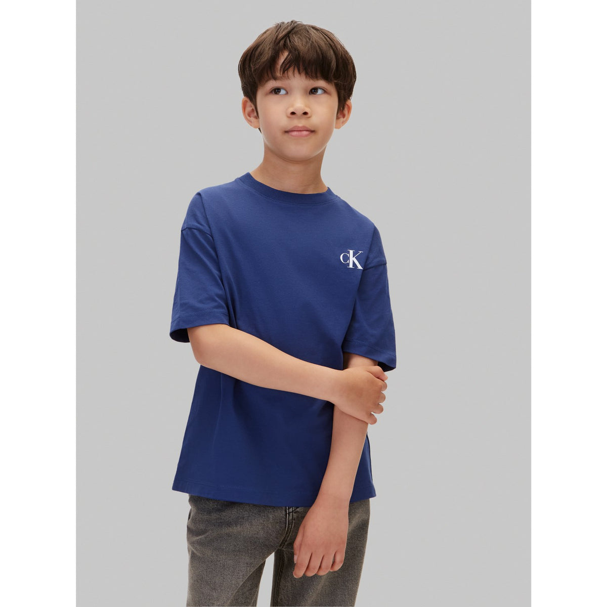Calvin Klein Gryhtr / Estateblue-Blue 2-Pakning Monogram T-Shirt Ss