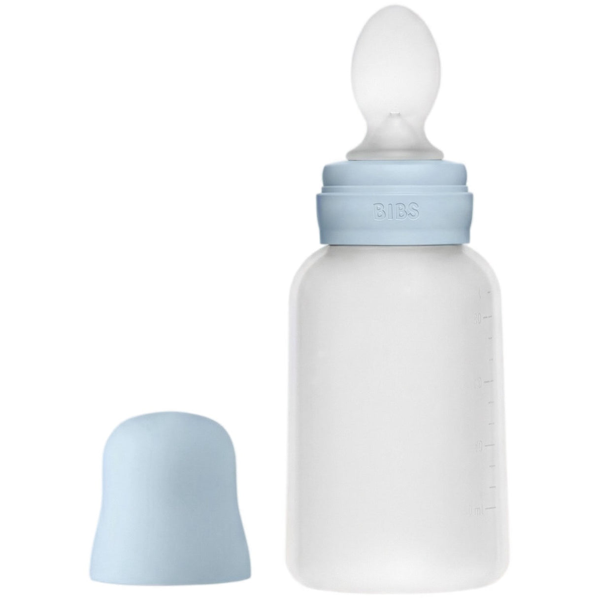 Bibs Baby Blue Skje Feeder Squeeze