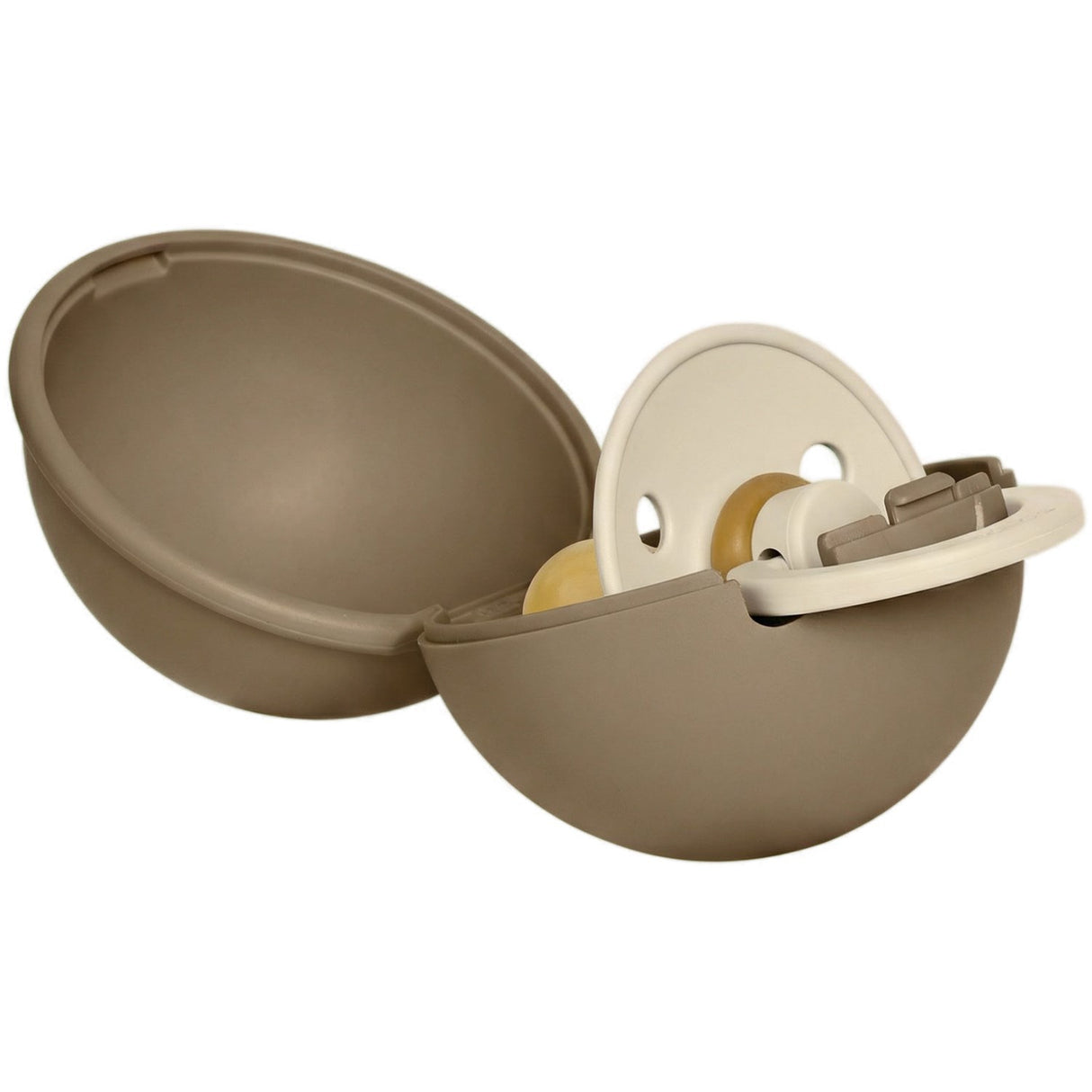 Bibs Vanilla / Dark Oak Colour Smokk Round Latex & Smokk Case Mini