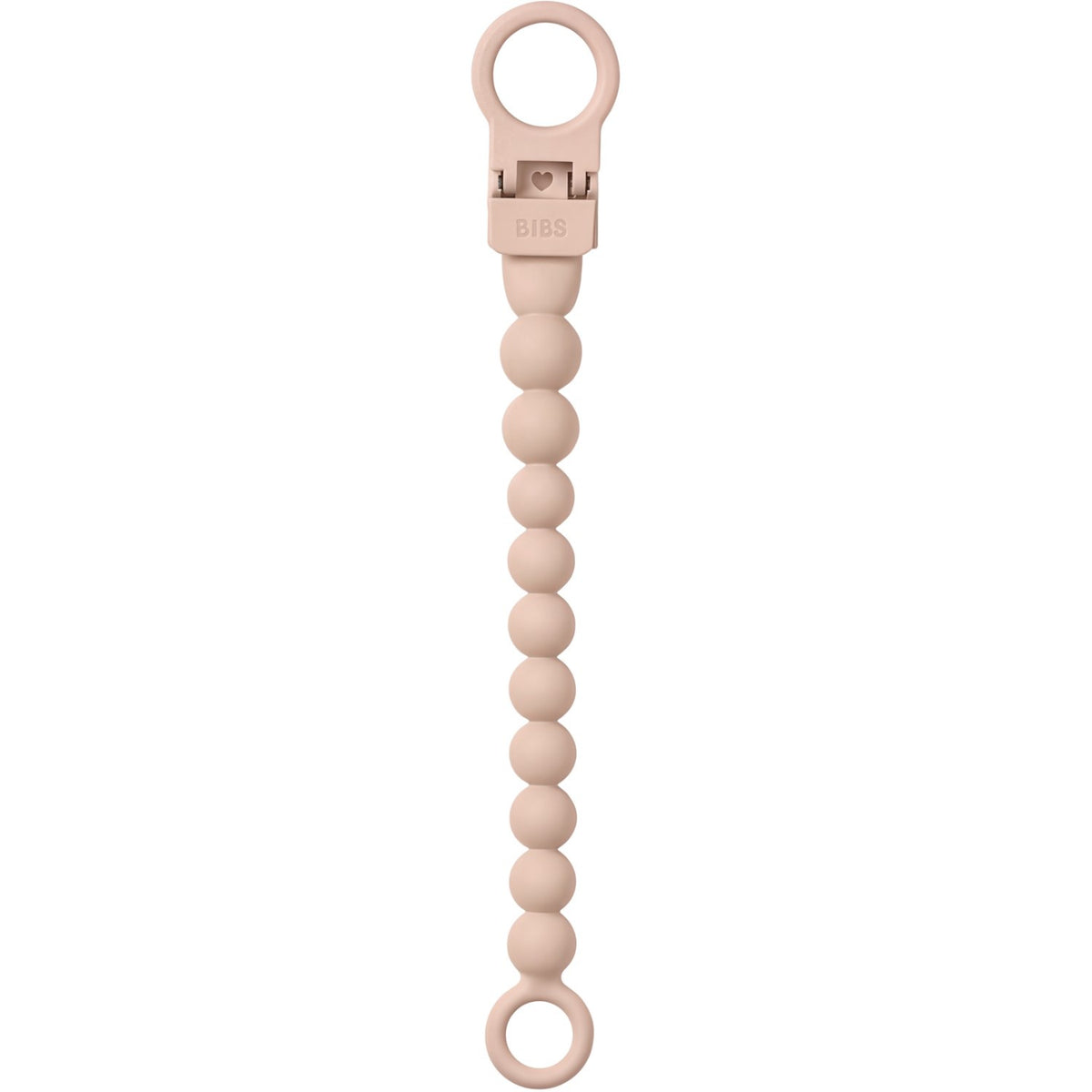 Bibs Blush Smokk Clip Beaded
